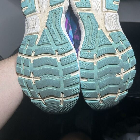Women’s Brooks Ghost 15 Purple Blue Sneakers Running Shoes 10 Empower Her - Picture 15 of 15